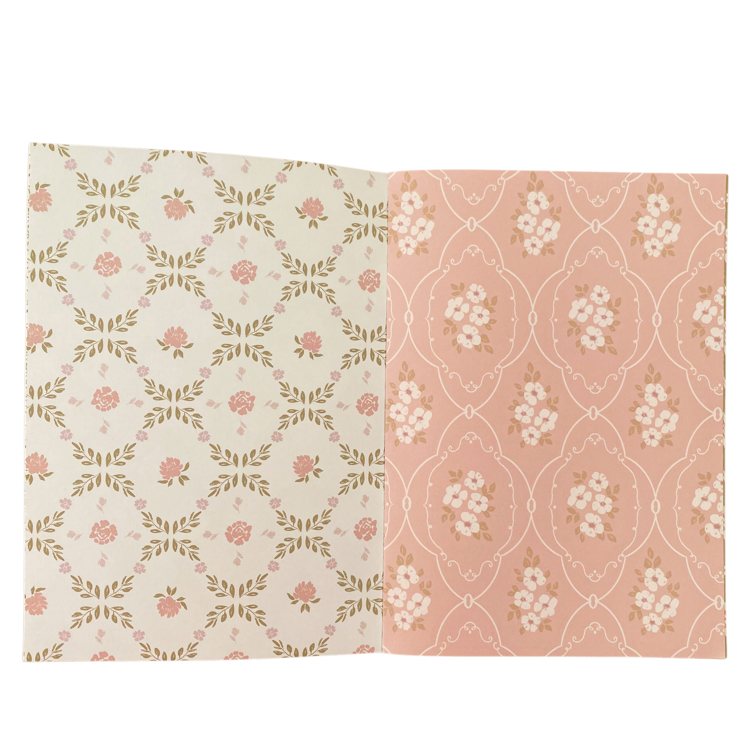 A5 Grandma Wallpaper Scrapbook Patterned Papers - Chapteries from France