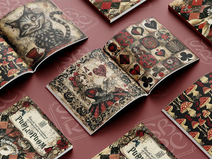Wonderland Patterned Paper Pad - Scrapbook Resource Co from the UK