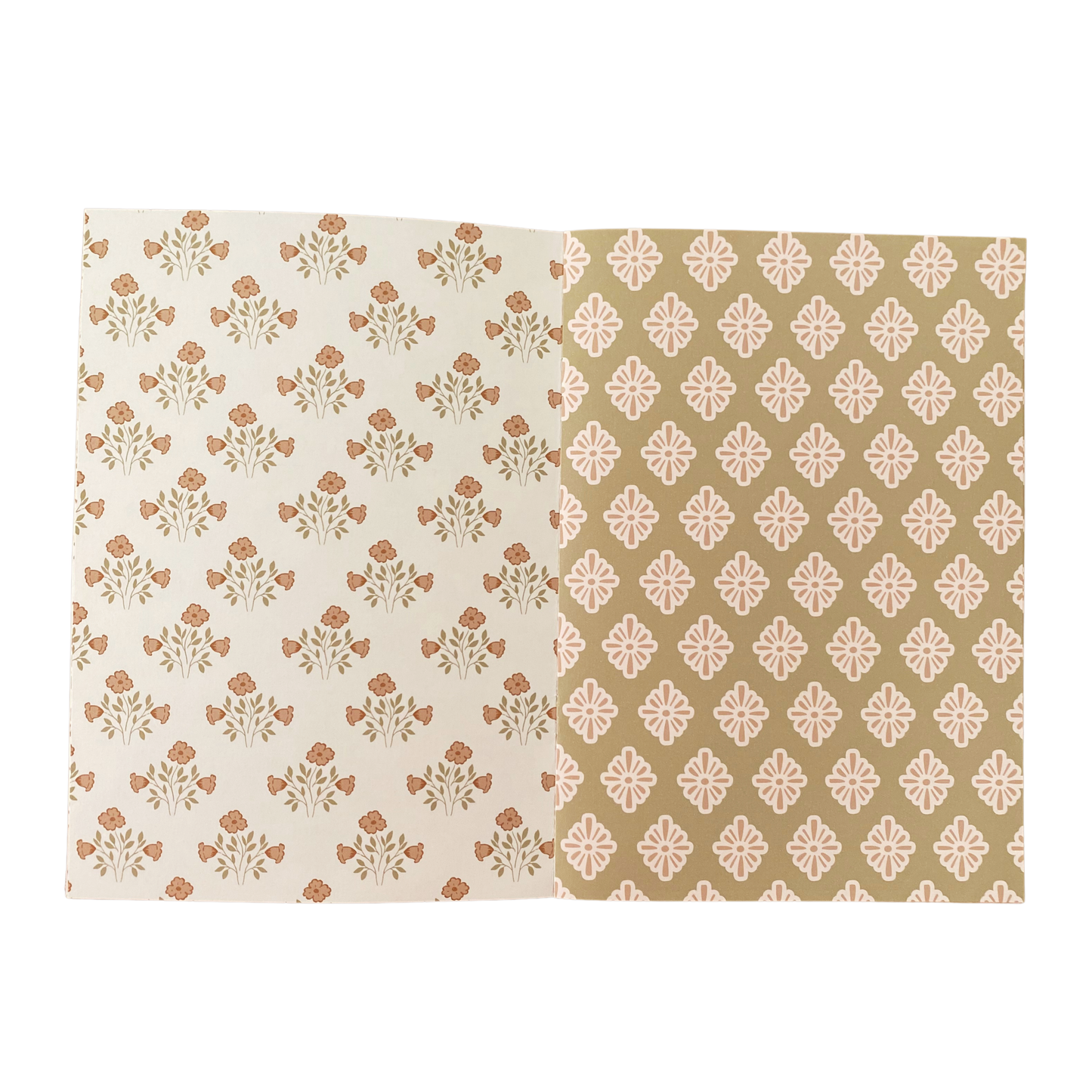 A5 Grandma Wallpaper Scrapbook Patterned Papers - Chapteries from France