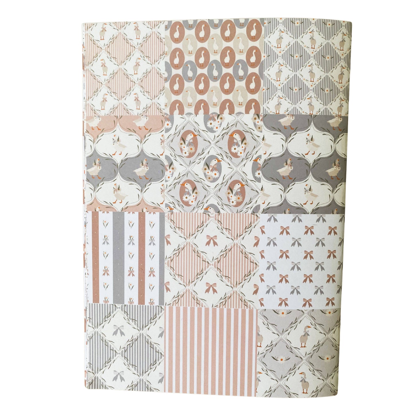 A5 Mother Goose Booklet Scrapbook Patterned Papers - Chapteries from France