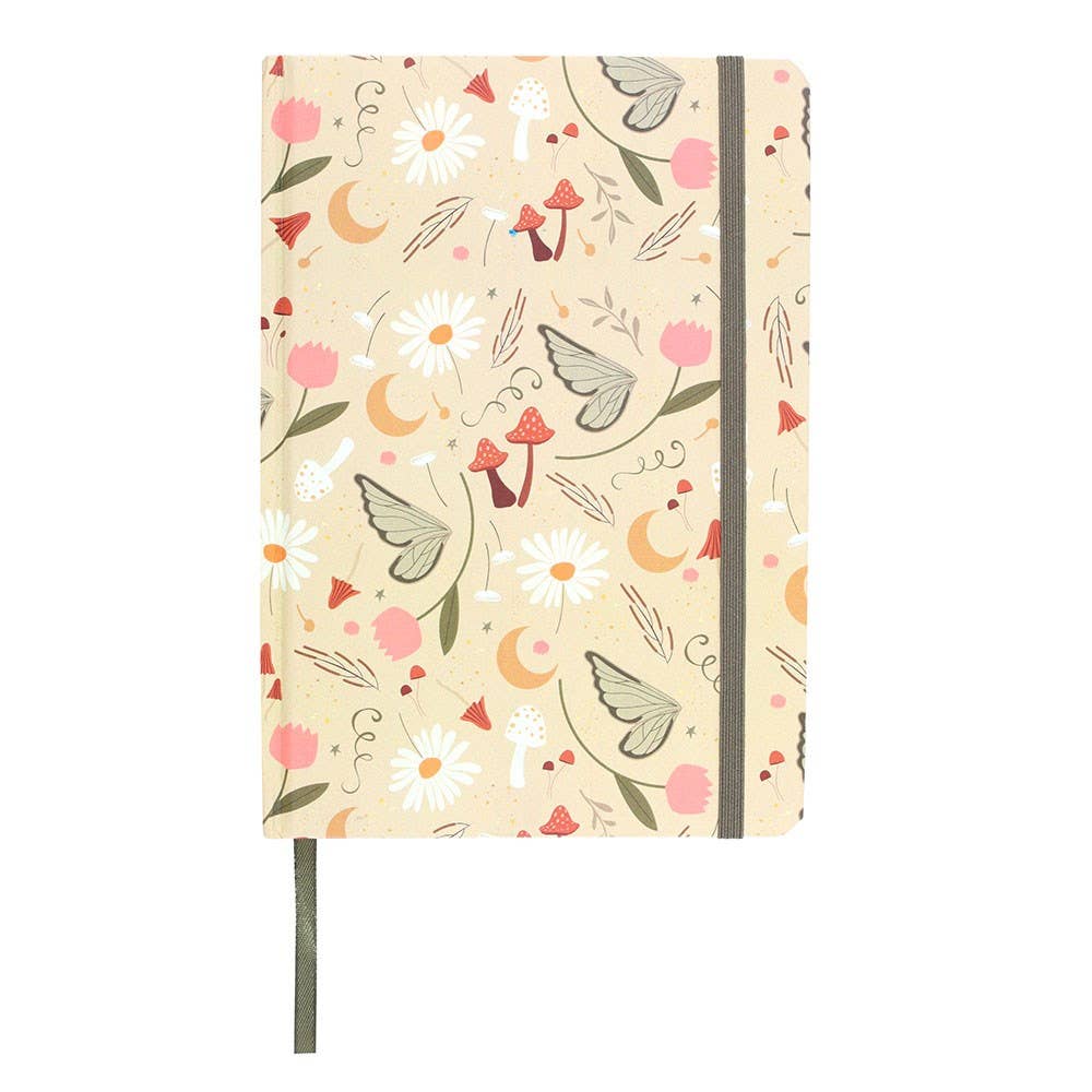 Fairy Folklore Print A5 Notebook - Lined (200 pages)
