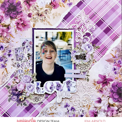 Ultraviolet Delight Creative Cuts-Rachel The Turtle Journal