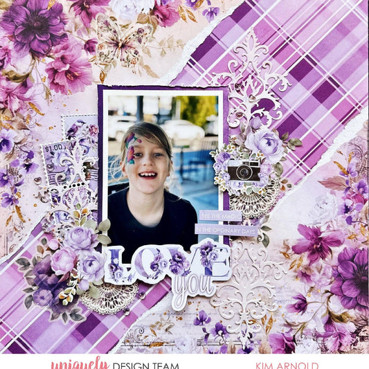 Ultraviolet Delight Creative Cuts-Rachel The Turtle Journal