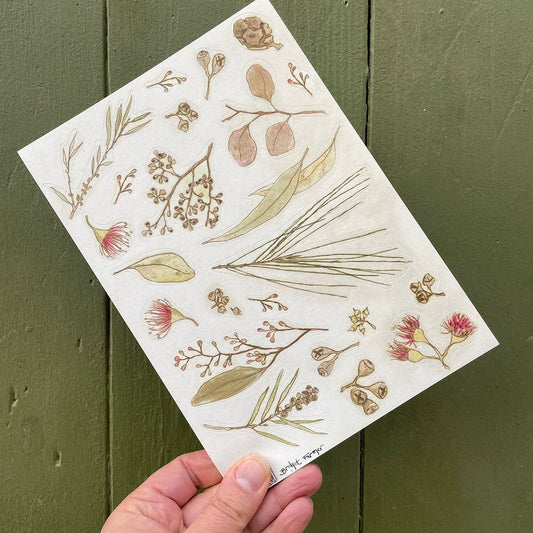 Australian Bush Sticker Sheet A5 - Bridget Farmer