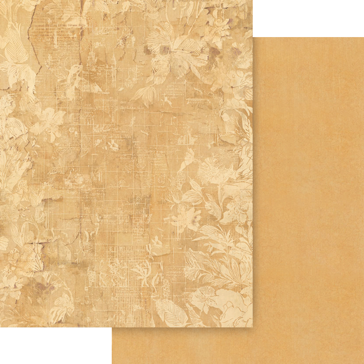 Journaling Through Time - 8.5″ x 11″ Patterns & Solids Paper Pack - Graphic 45-Rachel The Turtle Journal