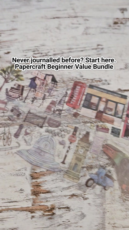 Beginner Papercraft Gift Bundle (100 pieces)