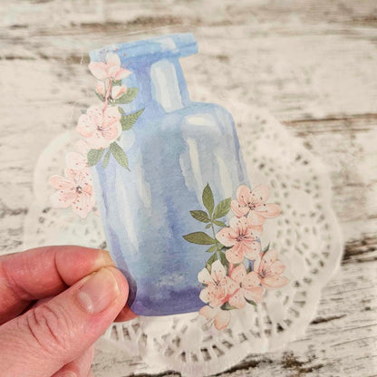 Pastel Watercolour Bottle Sticker Set - 18 pieces - Rachel The Turtle Journal - Champagne - -