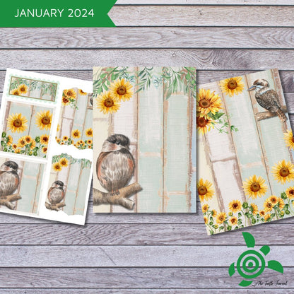 Turtle Printable Box Subscription - Rachel The Turtle Journal - - -