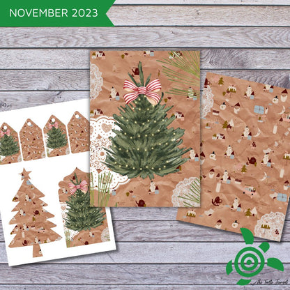 Turtle Printable Box Subscription - Rachel The Turtle Journal - - -
