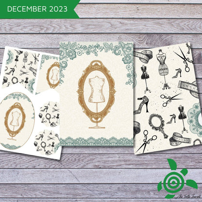 Turtle Printable Box Subscription - Rachel The Turtle Journal - - -